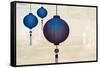 Midnight Lanterns I-Sloane Addison ?-Framed Stretched Canvas