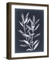 Midnight Leaves II-null-Framed Art Print