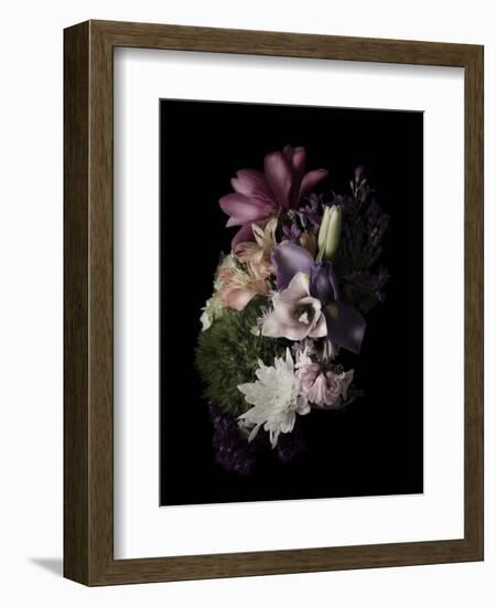 Midnight Magnolia-Julie Greenwood-Framed Art Print