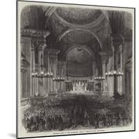 Midnight Mass at the Madeleine, Paris-Pharamond Blanchard-Mounted Giclee Print