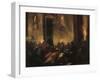 Midnight Mass in Rome-null-Framed Giclee Print