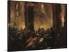 Midnight Mass in Rome-null-Stretched Canvas