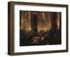 Midnight Mass in Rome-null-Framed Giclee Print