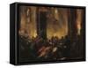 Midnight Mass in Rome-null-Framed Stretched Canvas