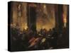 Midnight Mass in Rome-null-Stretched Canvas