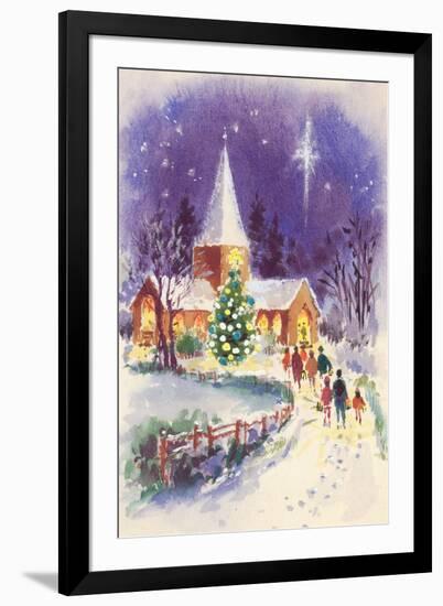 Midnight Mass-Stanley Cooke-Framed Giclee Print