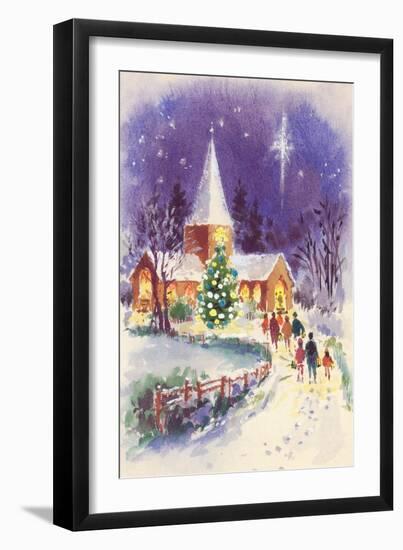 Midnight Mass-Stanley Cooke-Framed Giclee Print