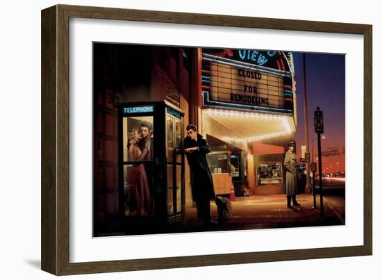 Midnight Matinee-Chris Consani-Framed Art Print