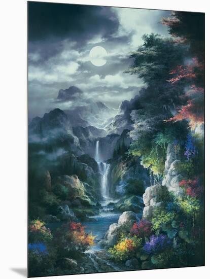 Midnight Mist Canyon-James Lee-Mounted Art Print