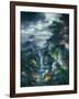 Midnight Mist Canyon-James Lee-Framed Art Print