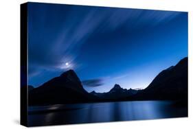 Midnight Over Glacier National Park-Steve Gadomski-Stretched Canvas