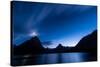 Midnight Over Glacier National Park-Steve Gadomski-Stretched Canvas