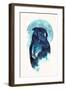 Midnight Owl-Robert Farkas-Framed Art Print