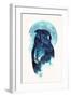 Midnight Owl-Robert Farkas-Framed Art Print