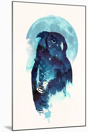 Midnight Owl-Robert Farkas-Mounted Art Print