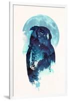 Midnight Owl-Robert Farkas-Framed Art Print