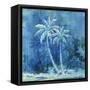 Midnight Palm I-Paul Brent-Framed Stretched Canvas