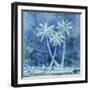 Midnight Palm II-Paul Brent-Framed Art Print