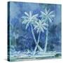 Midnight Palm II-Paul Brent-Stretched Canvas