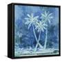 Midnight Palm II-Paul Brent-Framed Stretched Canvas