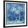 Midnight Palm II-Paul Brent-Framed Art Print