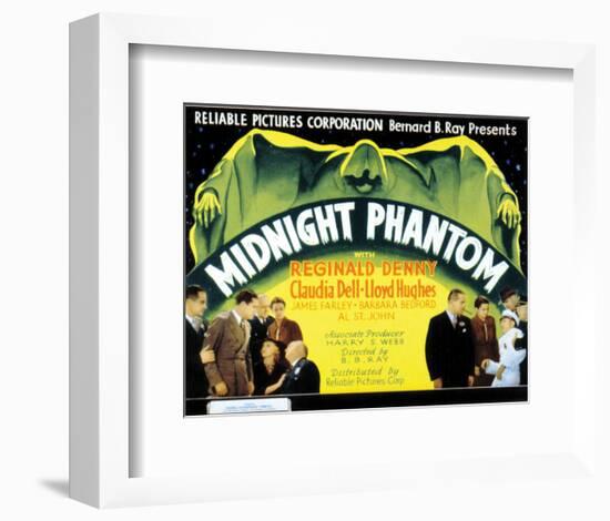 Midnight Phantom - 1935-null-Framed Giclee Print