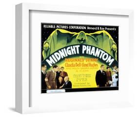 Midnight Phantom - 1935-null-Framed Giclee Print