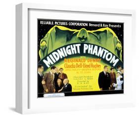 Midnight Phantom - 1935-null-Framed Giclee Print