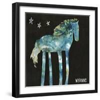 Midnight Pony-Wyanne-Framed Giclee Print
