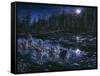 Midnight Pursuit-Jeff Tift-Framed Stretched Canvas