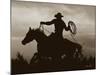 Midnight Rider-Barry Hart-Mounted Art Print