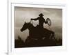 Midnight Rider-Barry Hart-Framed Art Print