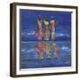 Midnight River 1-Michel Rauscher-Framed Art Print