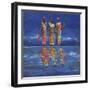 Midnight River 1-Michel Rauscher-Framed Art Print