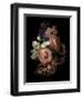 Midnight Roses-Julie Greenwood-Framed Art Print