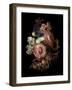 Midnight Roses-Julie Greenwood-Framed Art Print