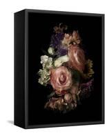 Midnight Roses-Julie Greenwood-Framed Stretched Canvas