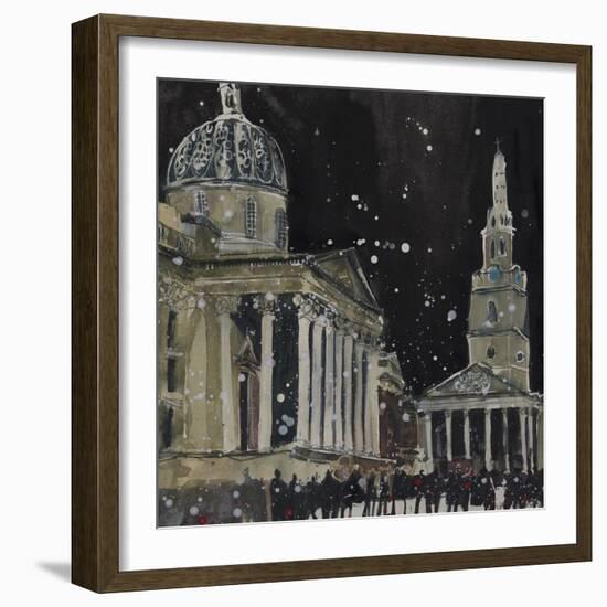 Midnight, St Martins in the Field-Susan Brown-Framed Giclee Print