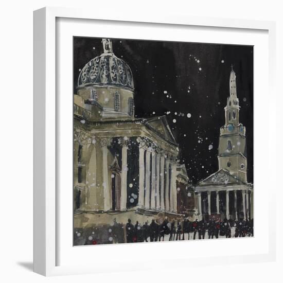 Midnight, St Martins in the Field-Susan Brown-Framed Giclee Print