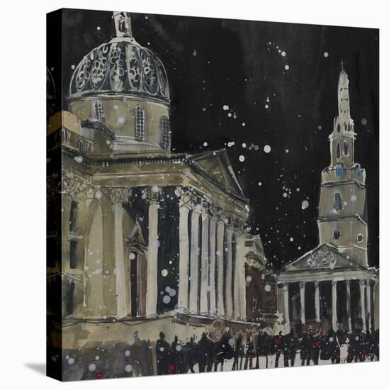 Midnight, St Martins in the Field-Susan Brown-Stretched Canvas