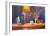 Midnight, Still Life, 1980-Terry Scales-Framed Giclee Print