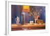 Midnight, Still Life, 1980-Terry Scales-Framed Giclee Print