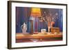 Midnight, Still Life, 1980-Terry Scales-Framed Giclee Print