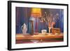 Midnight, Still Life, 1980-Terry Scales-Framed Giclee Print