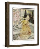 Midnight Strikes and Cinderella Flies from the Ball-Anne Anderson-Framed Photographic Print