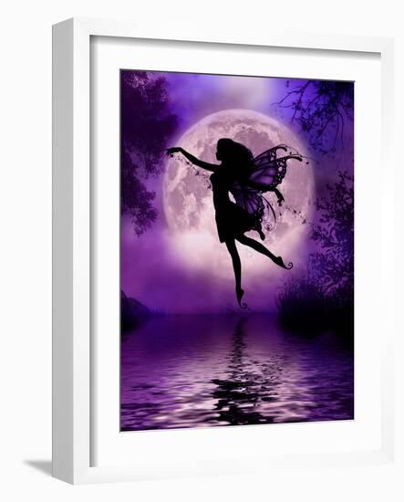 Midnight Stroll-Julie Fain-Framed Art Print