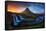 Midnight Sun at Kirkjufell, Eastern Iceland-Vincent James-Framed Stretched Canvas