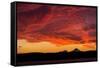 Midnight Sun Lights Clouds, Hudson Bay, Nunavut Territory, Canada-Paul Souders-Framed Stretched Canvas