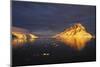 Midnight Sun on the Antarctic Peninsula-Geoff Renner-Mounted Photographic Print