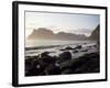 Midnight Sun, Summertime, Lofoten Islands, Arctic, Norway, Scandinavia-D H Webster-Framed Photographic Print